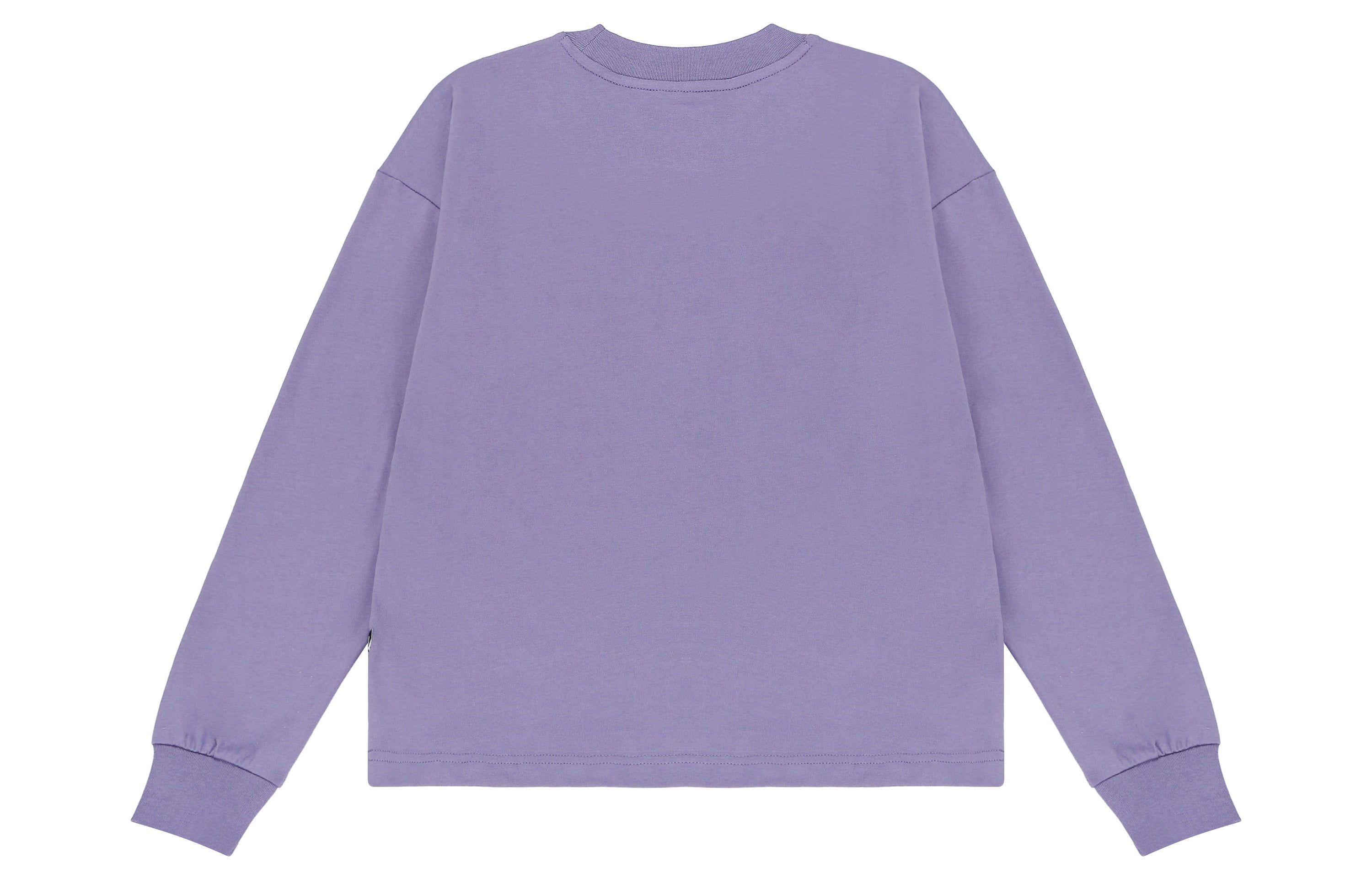 (WMNS) New Balance Logo Long Sleeve Sweatshirt 'Light Purple' WT23558-MCY sold by KicksCrew product image thumbnail 2