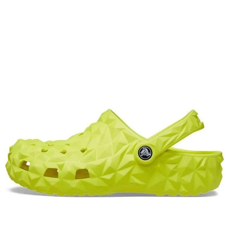 (WMNS) Crocs Classic Geometric Clogs 'Green' 209563-76M sold by KicksCrew