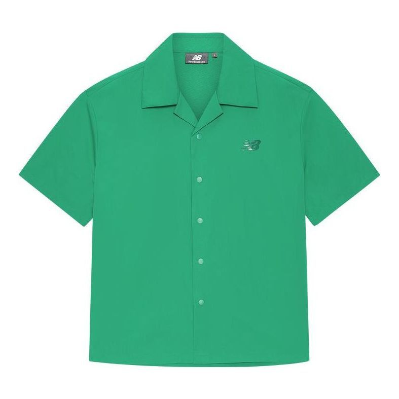 New Balance x Nice Rice SS23 Polo Shirt 'Green' 5HD27011-GRN sold by KicksCrew