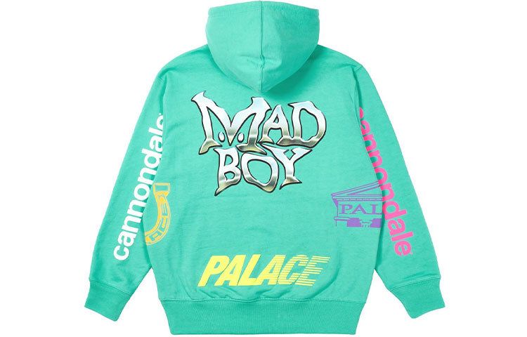 Palace X Cannondale FW21 Graffiti Hoodie 'Teal' P21CHD002 sold by KicksCrew product image thumbnail 2