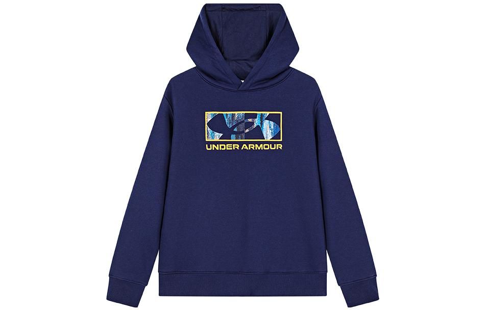(GS) Under Armour Picture Printed Hoodie 'White' 234103140 sold by KicksCrew product image thumbnail 2