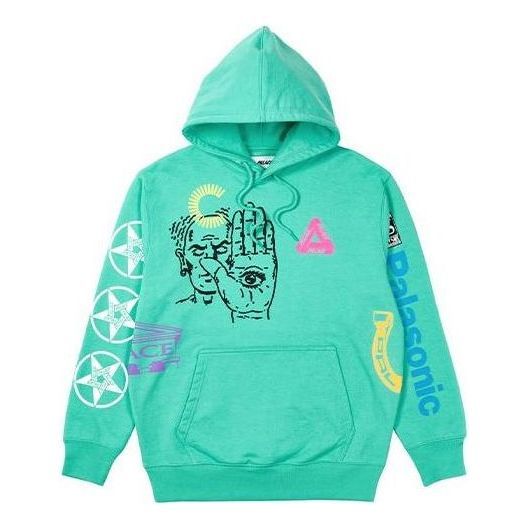 Palace X Cannondale FW21 Graffiti Hoodie 'Teal' P21CHD002 sold by KicksCrew