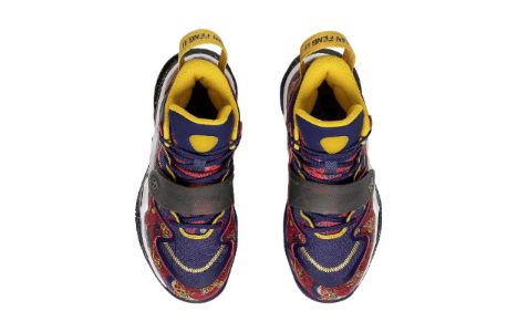 (GS) Li-Ning Premium 3 'Black Red Yellow' YKBT002-7 sold by KicksCrew