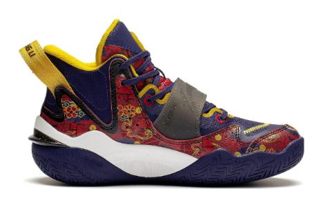 (GS) Li-Ning Premium 3 'Black Red Yellow' YKBT002-7 sold by KicksCrew