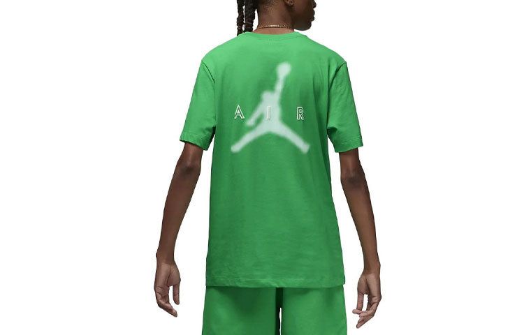 Air Jordan Essentials Logo T-Shirt 'Green' DX9579-310 sold by KicksCrew product image thumbnail 3