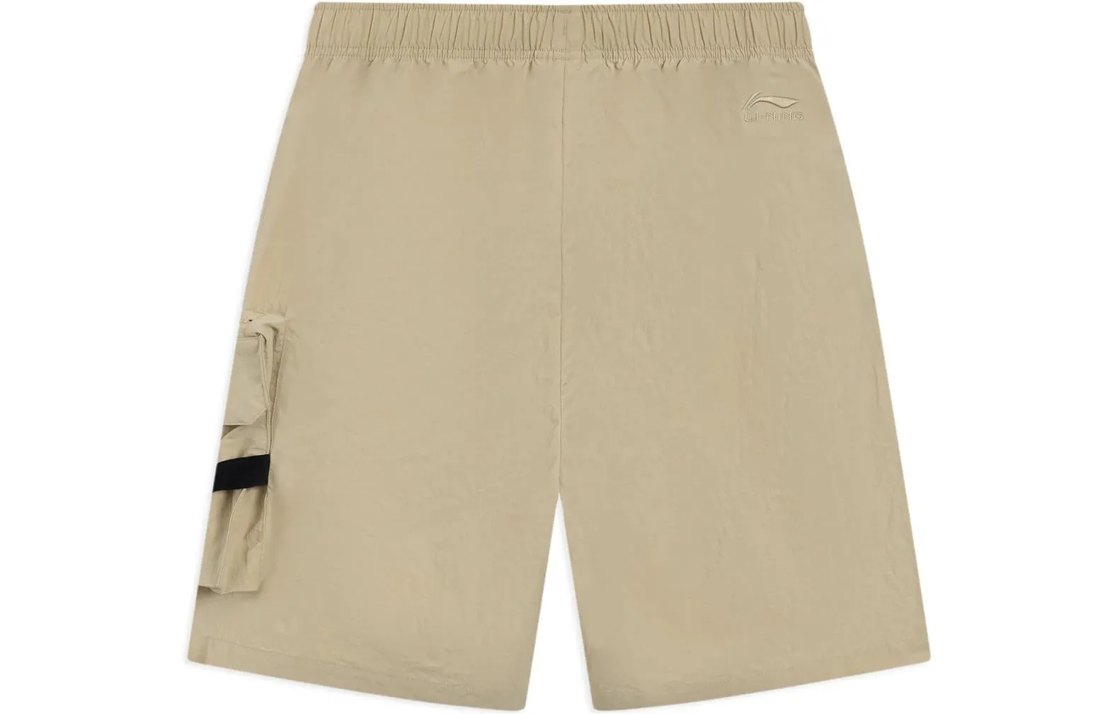 Li-Ning Counterflow Embroidery Logo Cargo Shorts 'Khaki' AKSSA37-3 sold by KicksCrew product image thumbnail 2