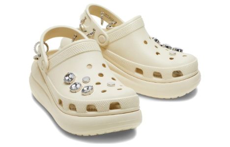 Crocs Classic Crush Punk Clogs 'Bone' 208219-2Y2 sold by KicksCrew