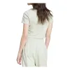 (WMNS) adidas Essentials 3-Stripes T-Shirt 'Green White' IY4270 sold by KicksCrew