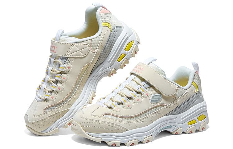 (GS) Skechers Dlites Shoes 'Beige Grey' 319001L-NTMT sold by KicksCrew product image thumbnail 4