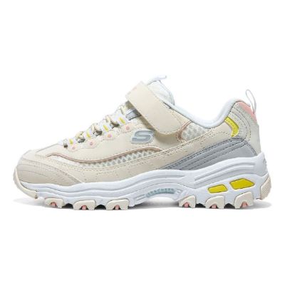 (GS) Skechers Dlites Shoes 'Beige Grey' 319001L-NTMT sold by KicksCrew