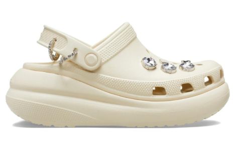 Crocs Classic Crush Punk Clogs 'Bone' 208219-2Y2 sold by KicksCrew