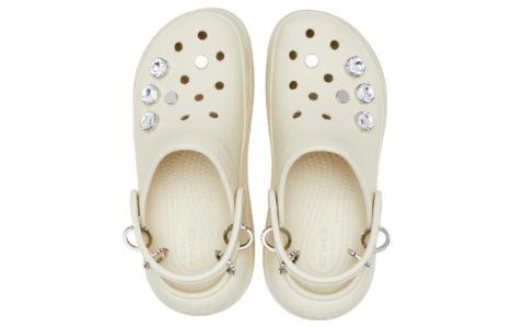 Crocs Classic Crush Punk Clogs 'Bone' 208219-2Y2 sold by KicksCrew