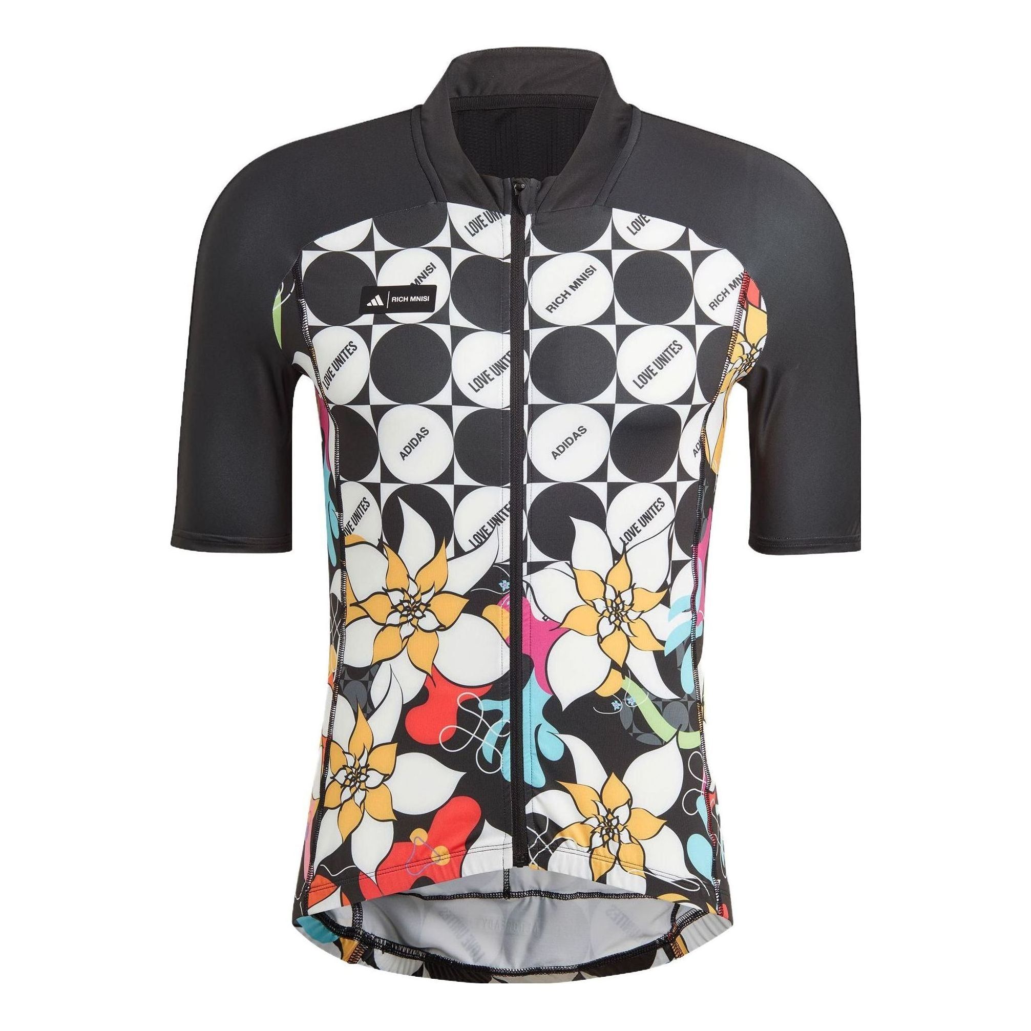adidas x Rich Mnisi The Cycling Short Sleeve Jersey 'Black' IA2166 sold by KicksCrew