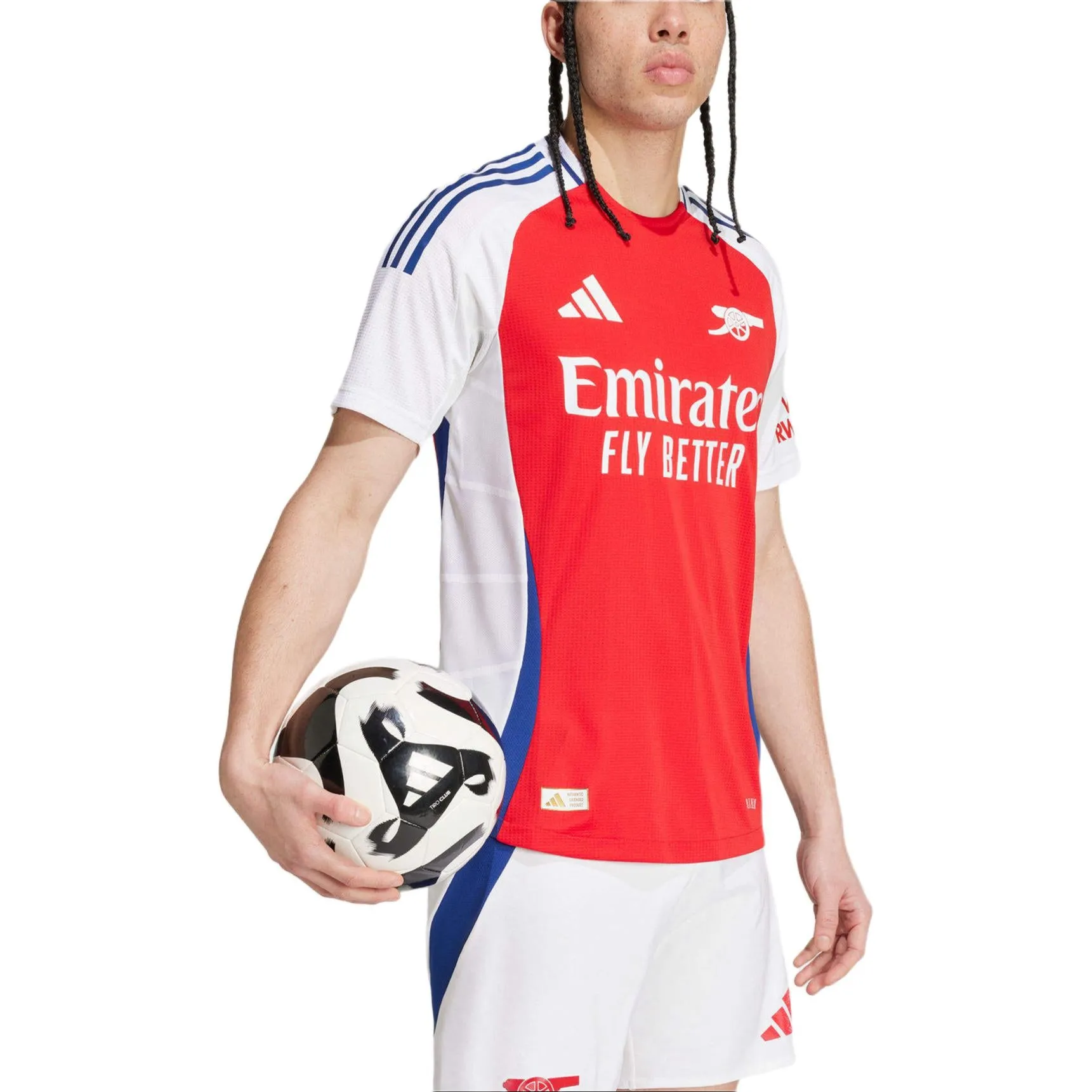 adidas Arsenal 24/25 Home Authentic Jersey 'Red White' IT6140 sold by KicksCrew product image thumbnail 5