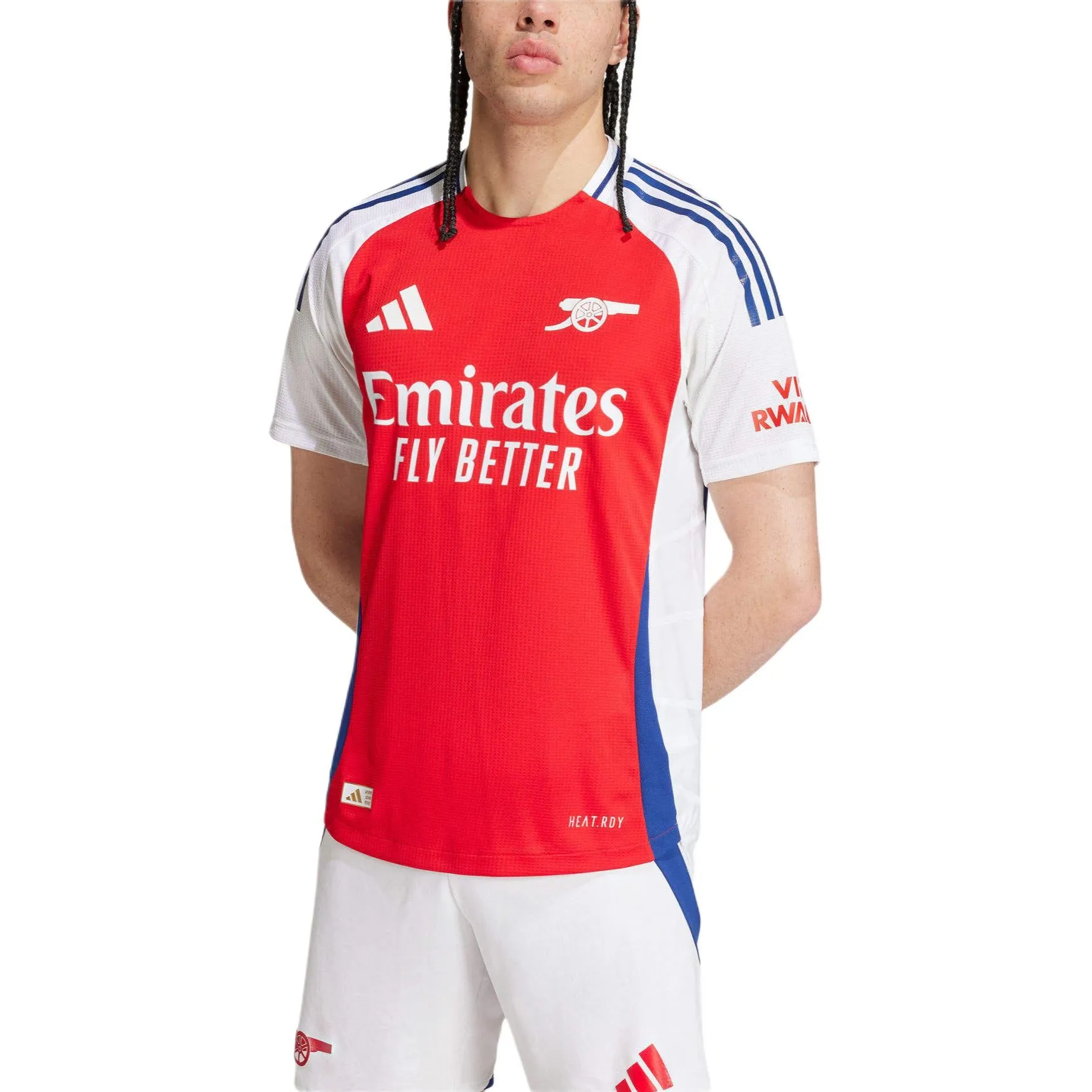 adidas Arsenal 24/25 Home Authentic Jersey 'Red White' IT6140 sold by KicksCrew product image thumbnail 3