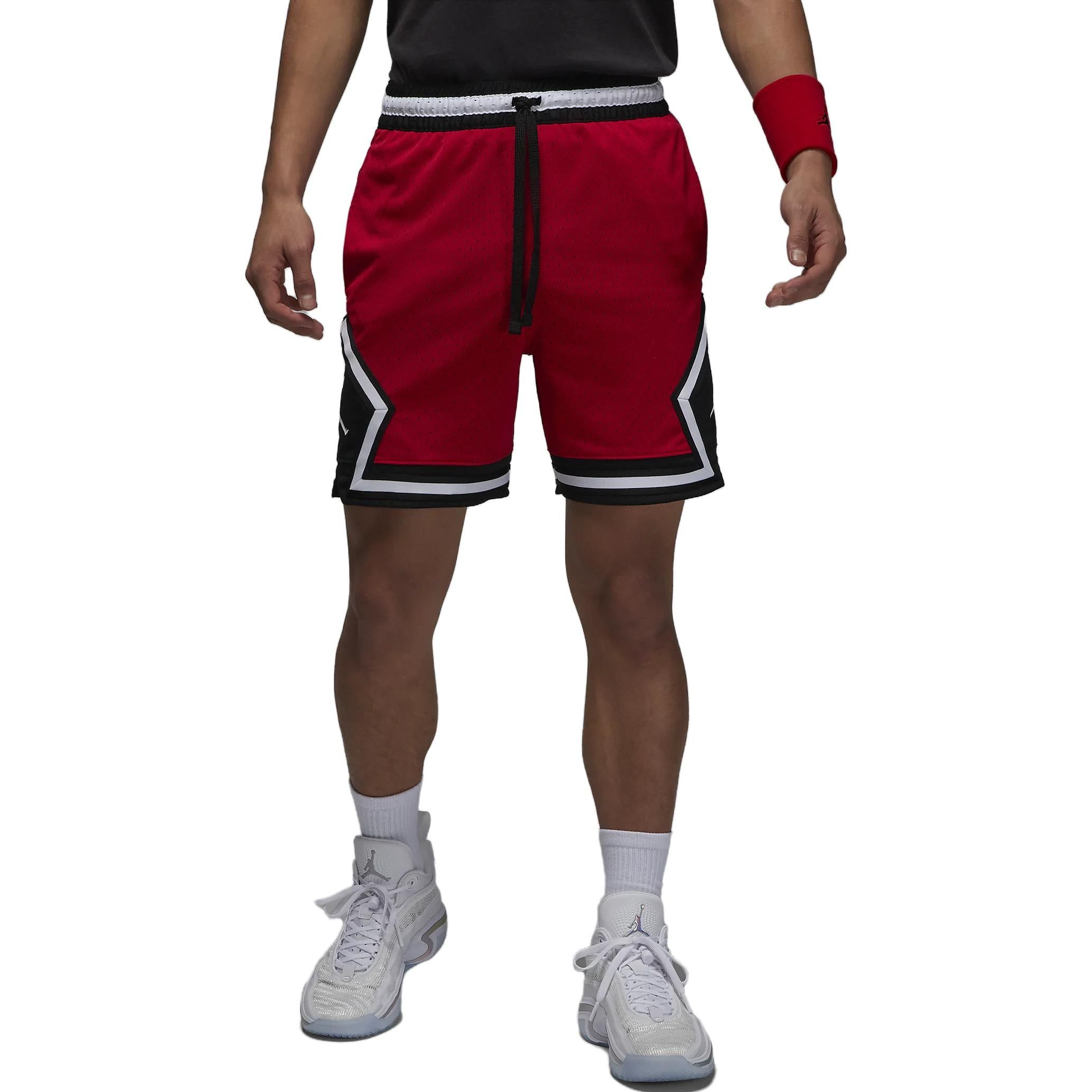 Air Jordan Dri-FIT Sport Diamond Shorts 'Red' DX1488-687 sold by KicksCrew product image thumbnail 4