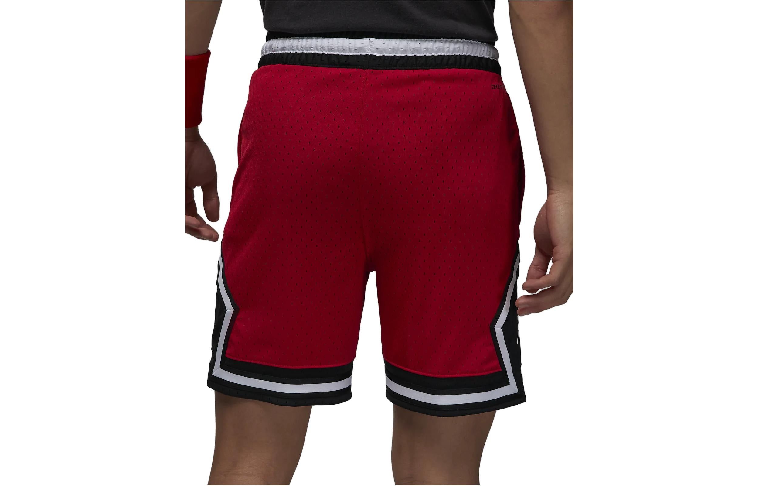 Air Jordan Dri-FIT Sport Diamond Shorts 'Red' DX1488-687 sold by KicksCrew product image thumbnail 2
