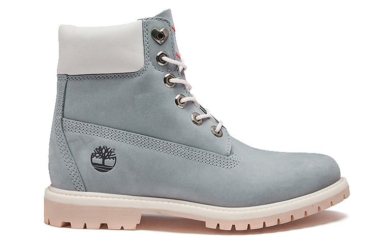 (WMNS) Timberland Icon 6 Inch Premium Boot 'Grey Nubuck' A2B2Q sold by KicksCrew product image thumbnail 2