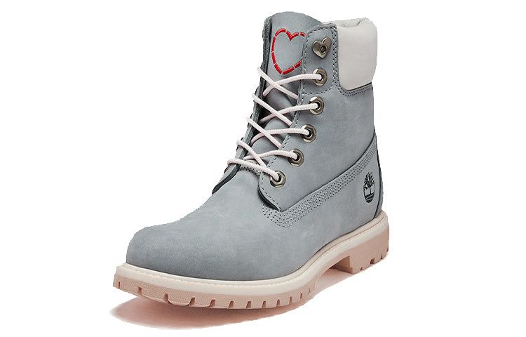 (WMNS) Timberland Icon 6 Inch Premium Boot 'Grey Nubuck' A2B2Q sold by KicksCrew product image thumbnail 3