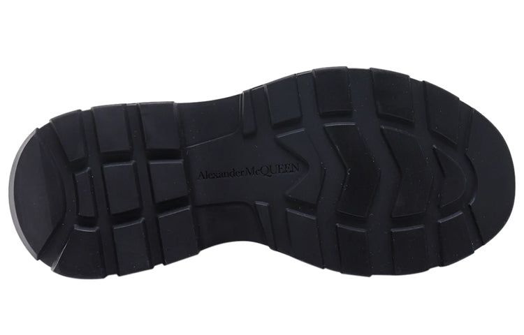 Alexander McQueen Graffiti Knit Tread Slick Boots 'Wine Red Black' 705671W4UD11550 sold by KicksCrew product image thumbnail 4