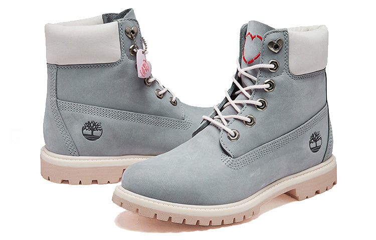 (WMNS) Timberland Icon 6 Inch Premium Boot 'Grey Nubuck' A2B2Q sold by KicksCrew product image thumbnail 5