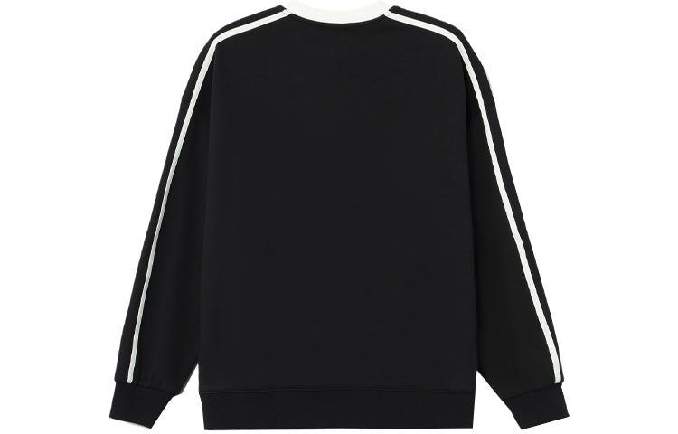Li-Ning Striped Graphic Sweatshirt 'Black White' AWDRD50-2 sold by KicksCrew product image thumbnail 2