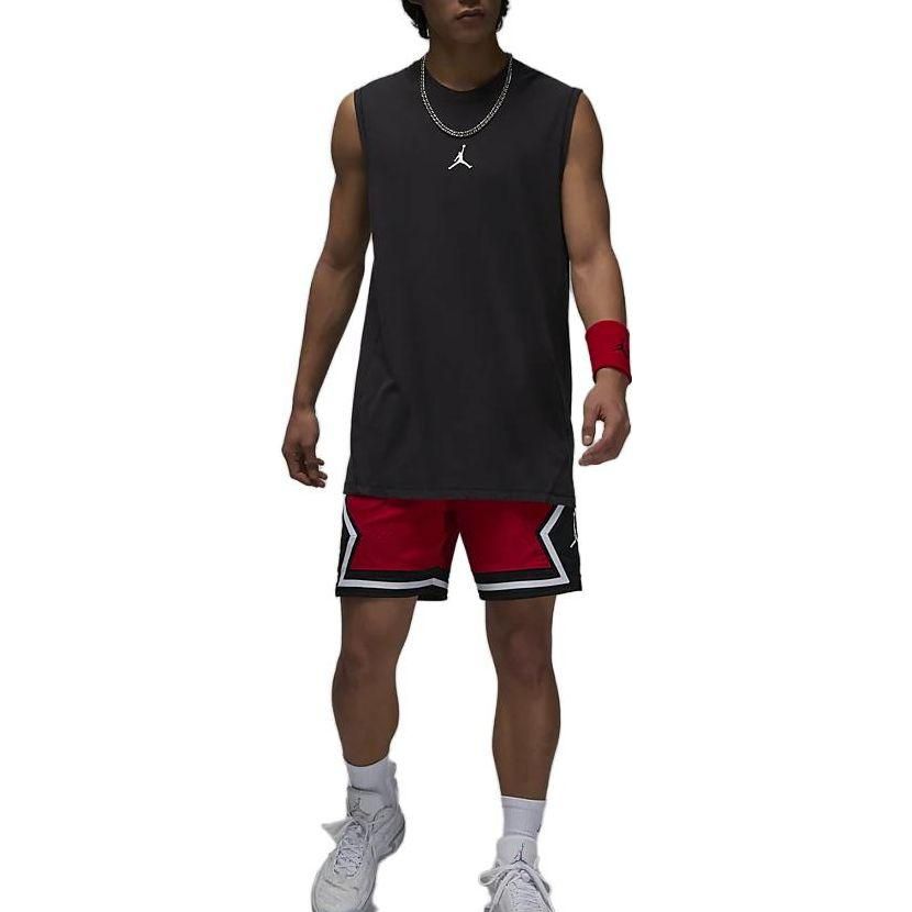 Air Jordan Dri-FIT Sport Diamond Shorts 'Red' DX1488-687 sold by KicksCrew product image thumbnail 3