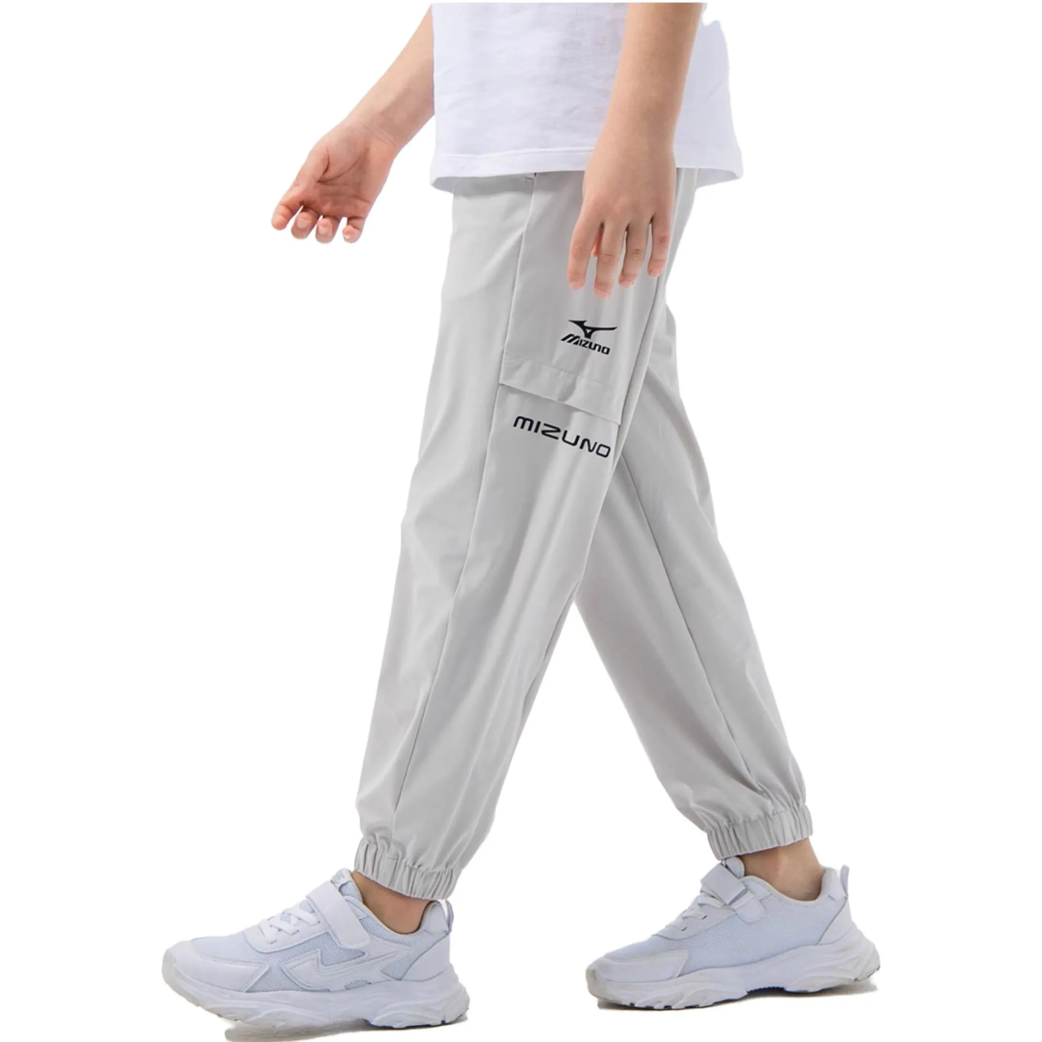 (GS) Mizuno Sportswear Pants 'Grey' CK2243 sold by KicksCrew product image thumbnail 5