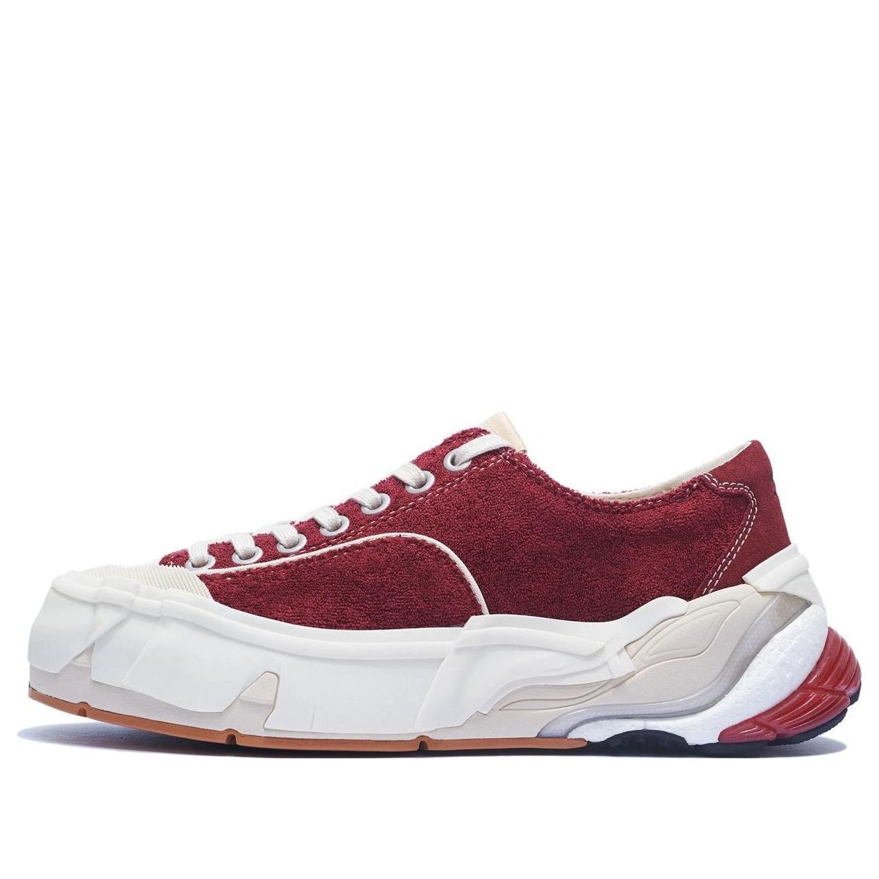 (WMNS) Li-Ning Wuji 'Dark Red White' AZGT038-3 sold by KicksCrew