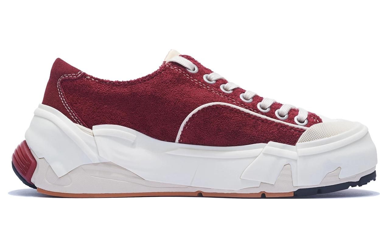 (WMNS) Li-Ning Wuji 'Dark Red White' AZGT038-3 sold by KicksCrew product image thumbnail 2