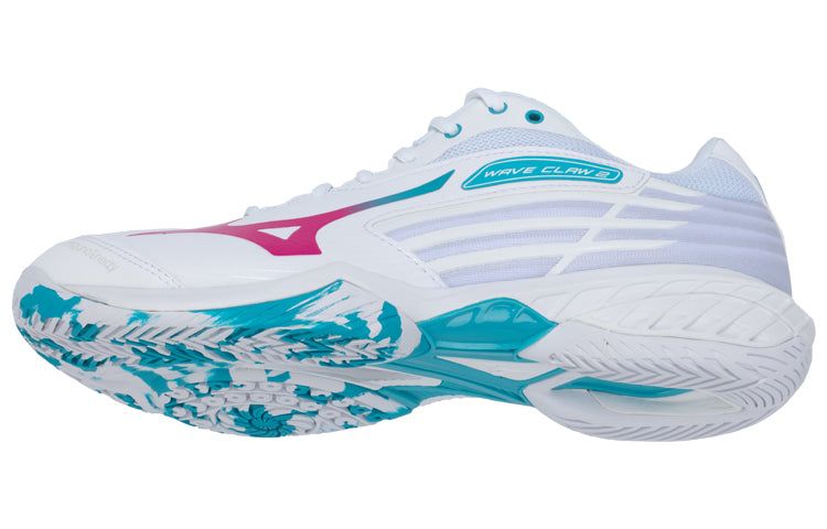 Mizuno Wave Claw II 'White Sky Blue Pink' 71GA211060 sold by KicksCrew product image thumbnail 5