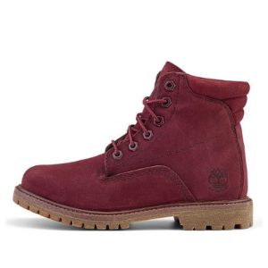 (WMNS) Timberland Waterville 6-Inch Boot 'Burgundy Nubuck' A1R2T sold by KicksCrew