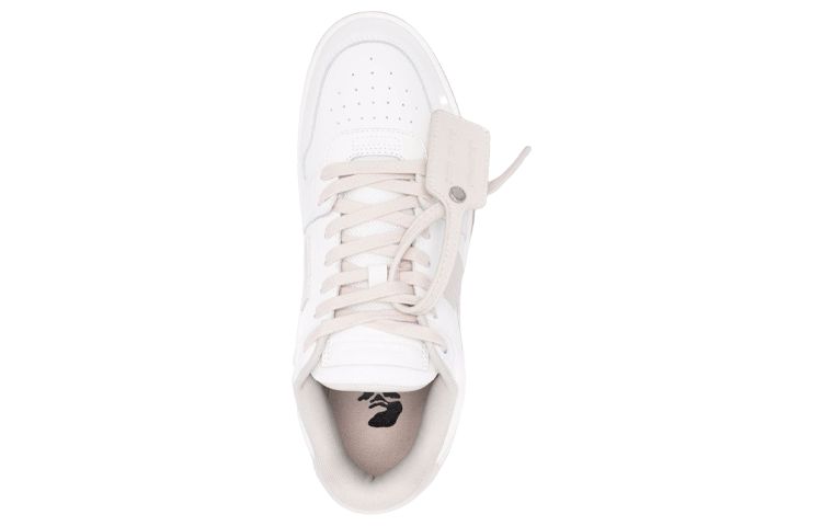 Off-White Out Of Office Low-Top Sneakers 'White Beige' OMIA189C99LEA0010161 sold by KicksCrew product image thumbnail 4