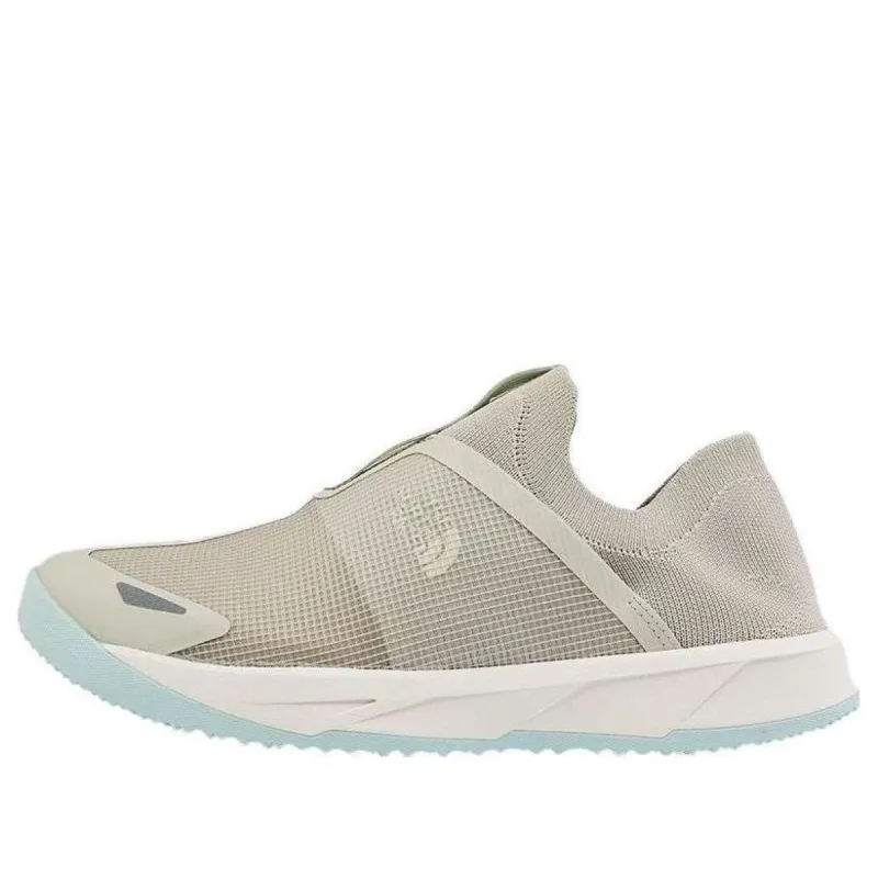 (WMNS) THE NORTH FACE Flypack Moc Sneakers 'Sandstone Gardenia White' 5LWA-9Z3 sold by KicksCrew