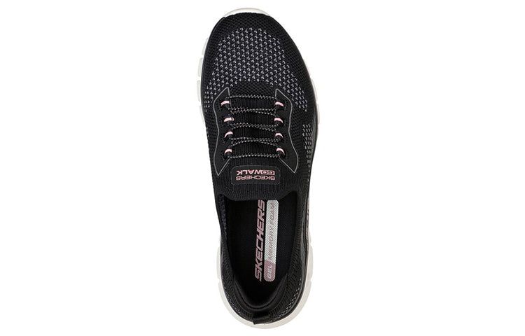 (WMNS) Skechers Go Walk Glide Step Flex 'Black Pink' 124808-BKPK sold by KicksCrew product image thumbnail 4