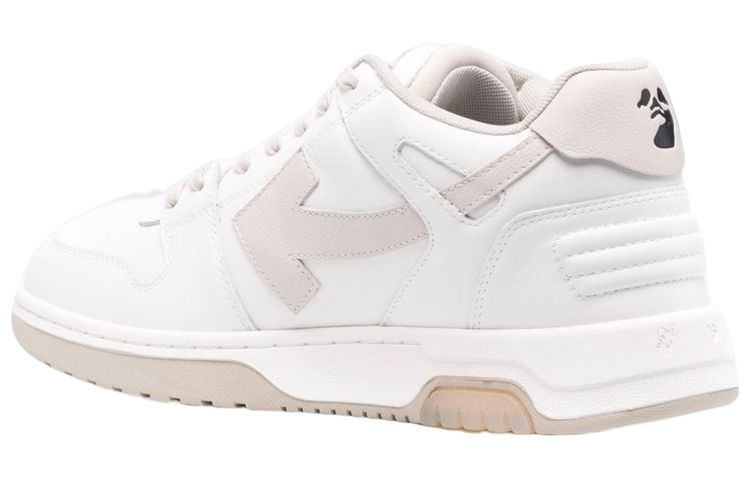 Off-White Out Of Office Low-Top Sneakers 'White Beige' OMIA189C99LEA0010161 sold by KicksCrew product image thumbnail 3