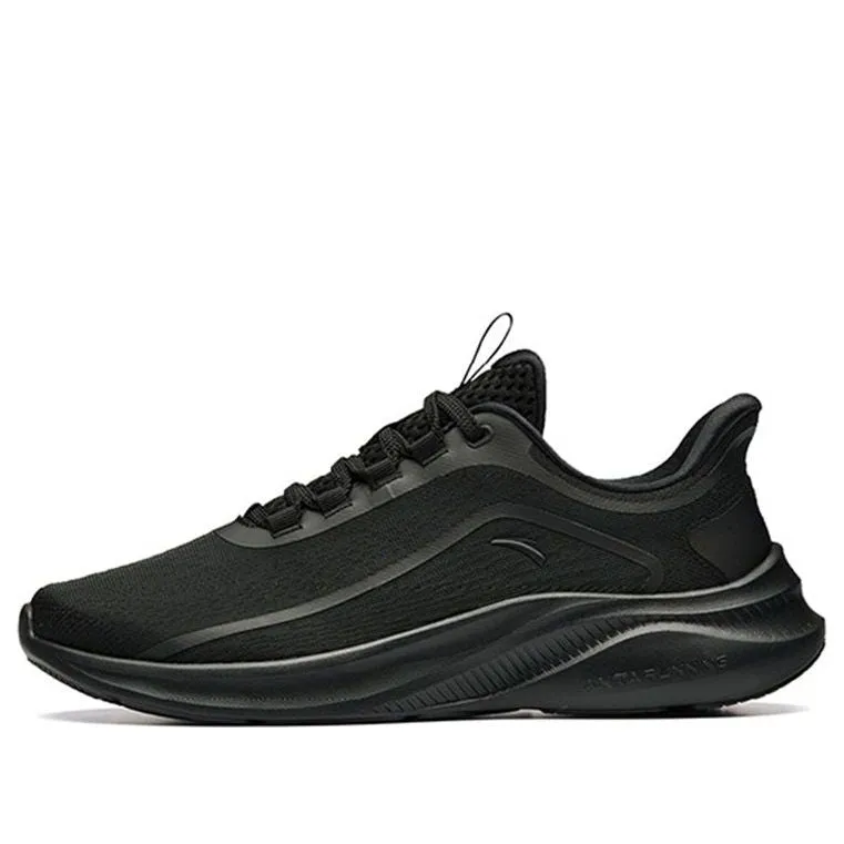ANTA Running Series Sneakers 'Pure Black' 912225581-1 sold by KicksCrew