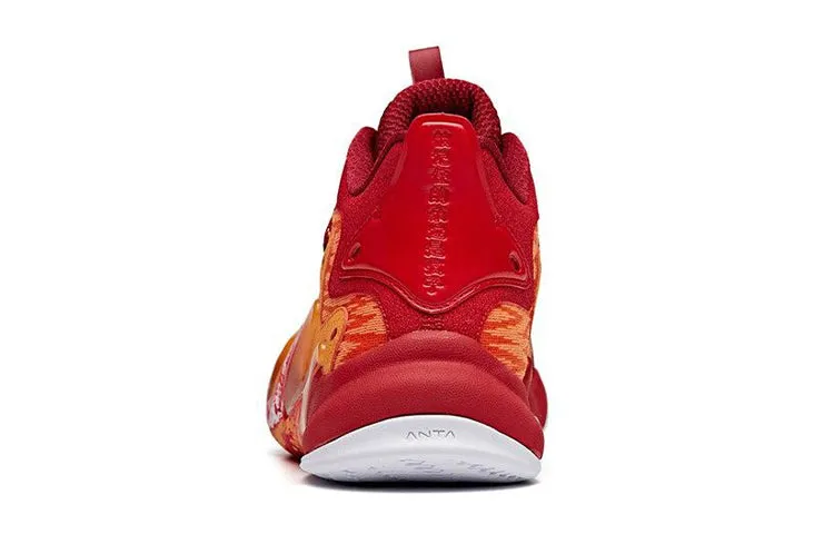 (GS) ANTA Shock Wave 2 'Red Orange' 312031109-2 sold by KicksCrew product image thumbnail 4