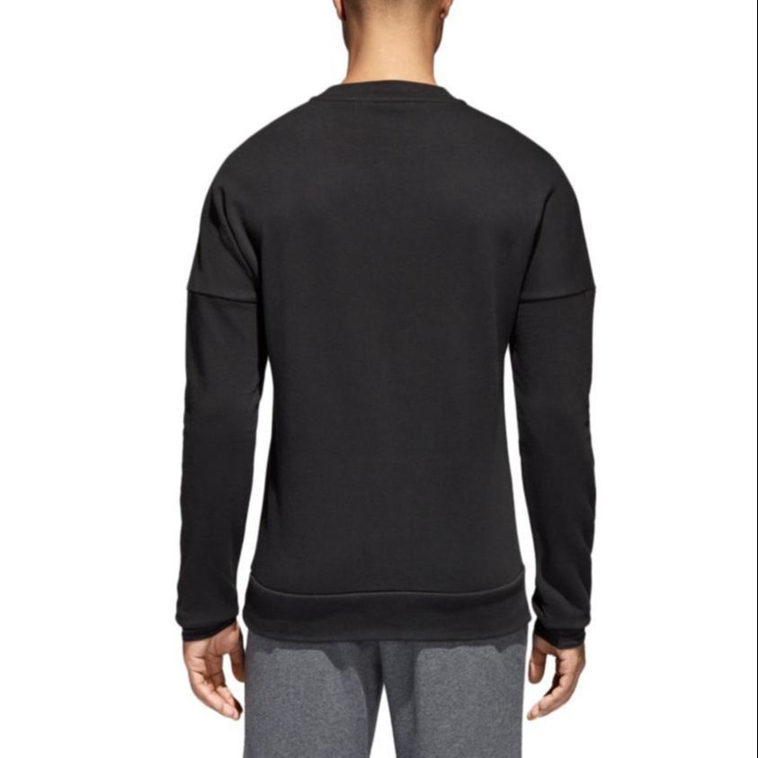 Adidas Logo Sweatshirt 'Black' CW3542 sold by KicksCrew product image thumbnail 4