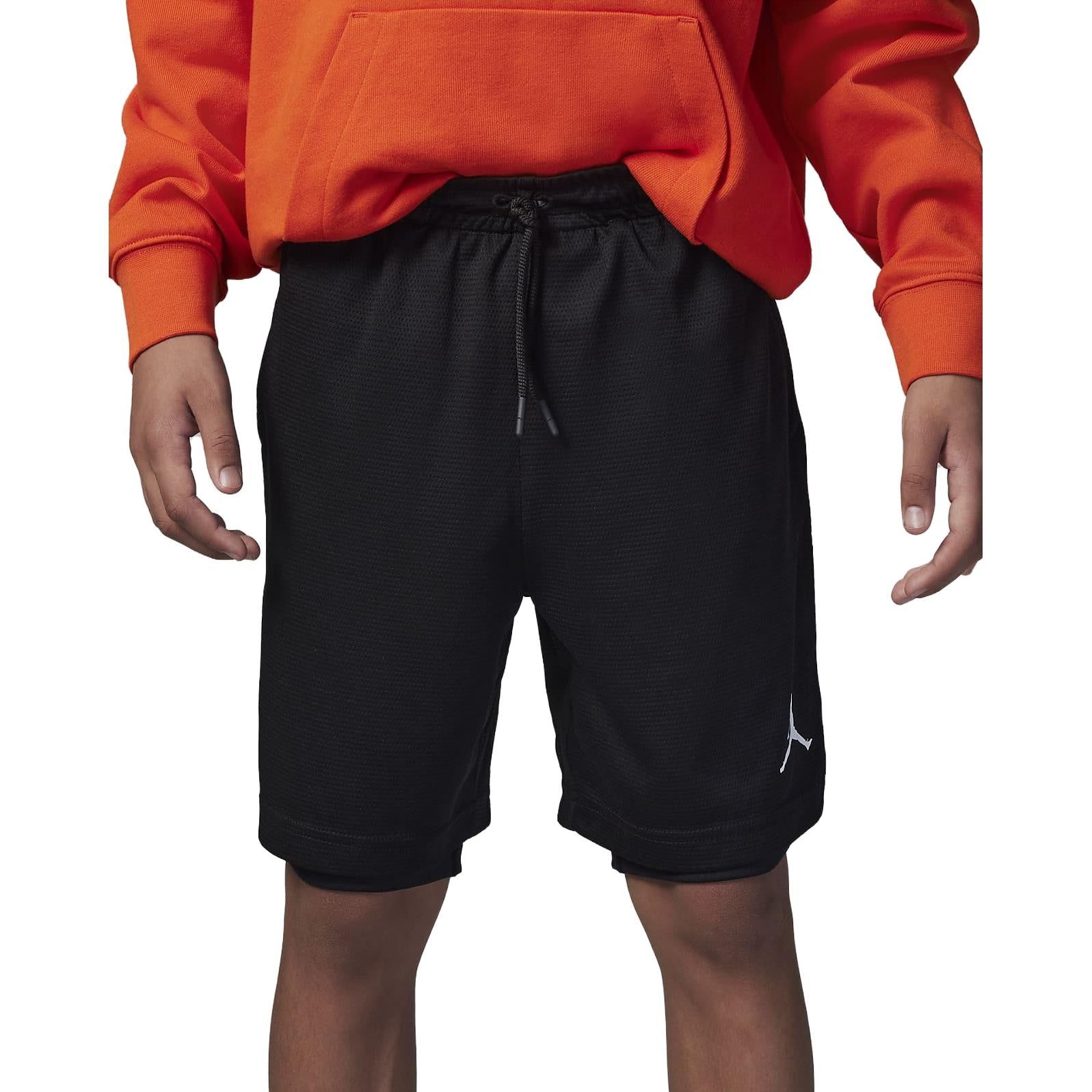 (GS) Air Jordan Logo Training Shorts 'Black' FJ5375-010 sold by KicksCrew product image thumbnail 4