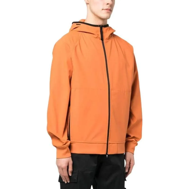 STONE ISLAND Light Soft Shell-R Hooded Jacket 'Sienna' 781540927-V0073 sold by KicksCrew product image thumbnail 3