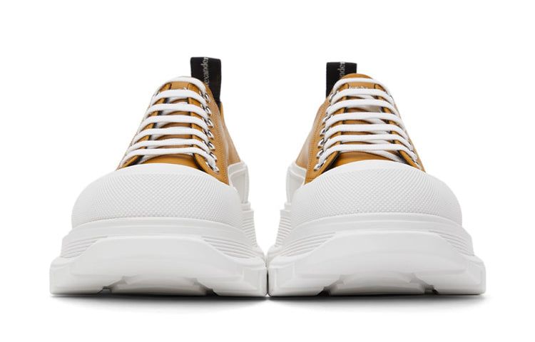 Alexander McQueen Tread Slick Sneakers 'Tan White' 627225WHZP27169 sold by KicksCrew product image thumbnail 4
