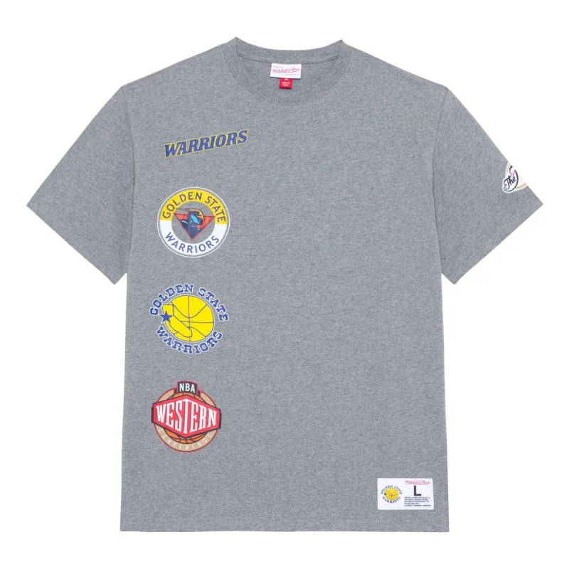 Mitchell & Ness x NBA City Collection T-shirt 'Golden State Warriors' TCRW4989-GSWYYPPPGYHT sold by KicksCrew