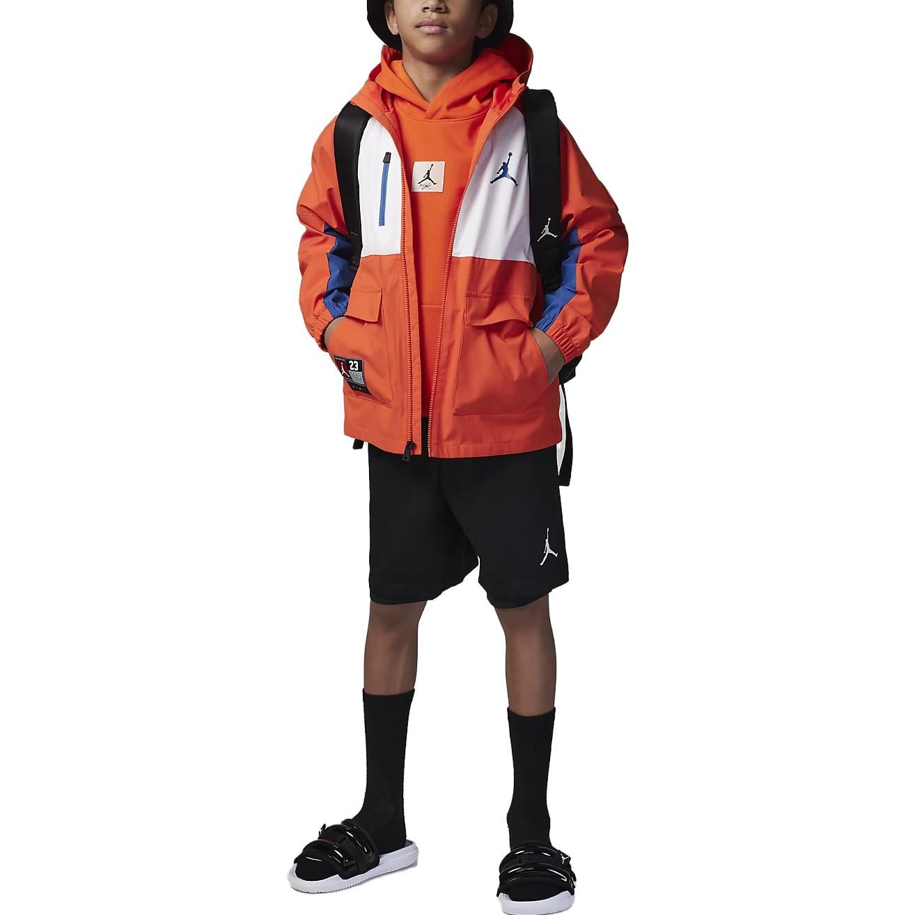 (GS) Air Jordan Logo Training Shorts 'Black' FJ5375-010 sold by KicksCrew product image thumbnail 3