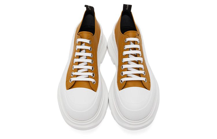 Alexander McQueen Tread Slick Sneakers 'Tan White' 627225WHZP27169 sold by KicksCrew product image thumbnail 3