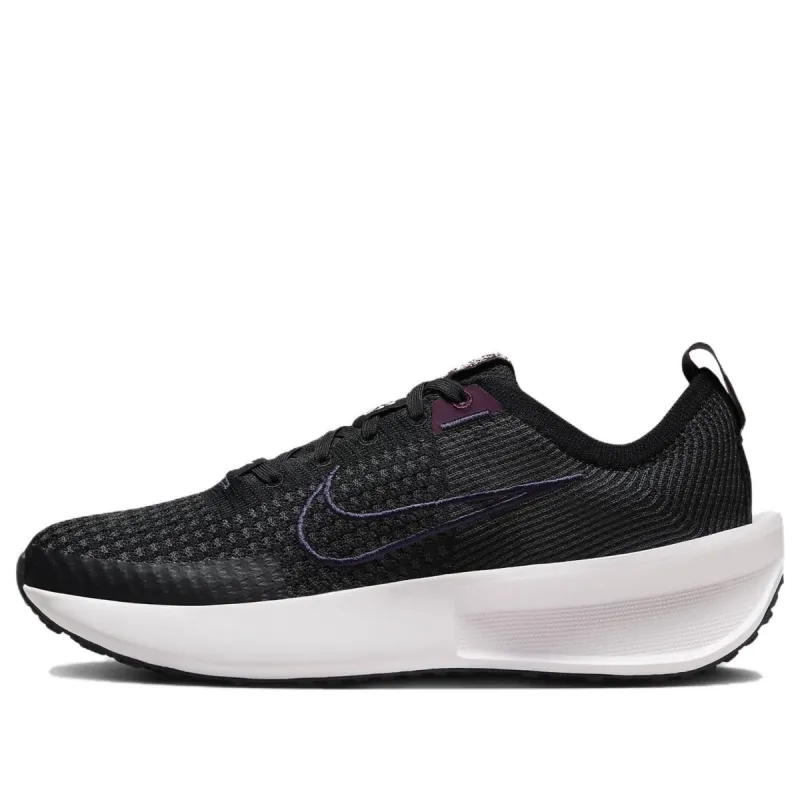 (WMNS) Nike Interact Run Road Running Shoes 'Black White' FD2292-002 sold by KicksCrew