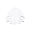 (WMNS) Balenciaga Outerwear Shirt Large Fit 'White' 794462TQM309140 sold by KicksCrew