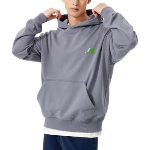 New Balance x Nice Rice Logo Hoodie 'Grey' AMT22385-SYA sold by KicksCrew