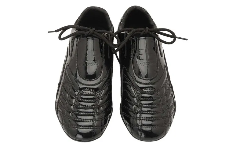 (WMNS) Balenciaga Zen Sneakers 'Shiny Patent Black Leather' 617539W2QA11000 sold by KicksCrew product image thumbnail 3