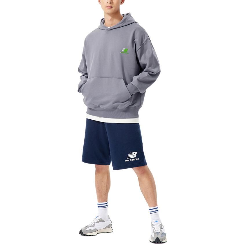 New Balance x Nice Rice Logo Hoodie 'Grey' AMT22385-SYA sold by KicksCrew product image thumbnail 4